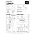 JBL SVA1500 Service Manual