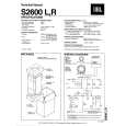 JBL S2600R Service Manual