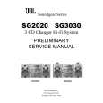 JBL SG3030 Service Manual