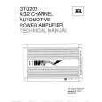 JBL GTQ200 Service Manual
