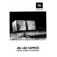 JBL L80CAPRICE Owners Manual