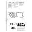 JBL S36WII Owners Manual