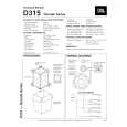 JBL D315 Service Manual