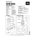 JBL GHE1000 Service Manual